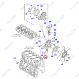 Cút nước YM129900-42070