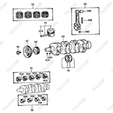 (21) Piston động cơ #13101-UD010(13101-78702-71) (Std)