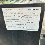 Xe nâng Komatsu 1,5 tấn điện ngồi lái, cột 5 mét 3 ti 3 lao