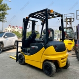 Komatsu 1,5 tấn điện ngồi lái bình Hitachi 2019