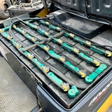 Komatsu 1,5 tấn điện ngồi lái bình Hitachi 2019