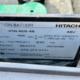 Komatsu 1,5 tấn điện ngồi lái bình Hitachi 2019