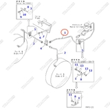 Ống ti ô dầu phanh 3EB-38-31111; 3EB-38-31110 (AT, MT)
