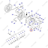Lò xo phanh 3EB-30-31320