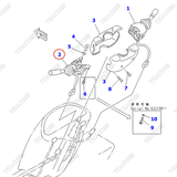 Công tắc tiến lùi 3EB-55-32222; 3EB-55-32220; 3EB-55-32522; 3EB-55-32520 (AT)