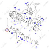 Phớt chắn bụi moay ơ 3EB-21-15130 (K1)