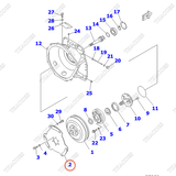 Đĩa thép biến mô DC6A26100000