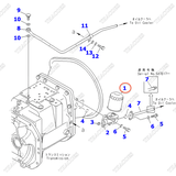 Lọc dầu hộp số tinh 3EB-15-31550