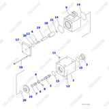 Van điện mở số DC71G3010002; 3EC-15-38311; DC71G3031000; DC71G3010000 (12V)