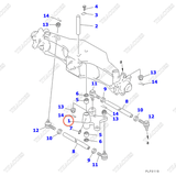 (GB) Tay quay lái giữa 3EB-24-31240; 3EB-24-31240SG; 3EB-24-31240SA