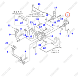 Xi lanh tổng phanh 3EB-36-31281; 3EB-36-31280 (AT, MT)