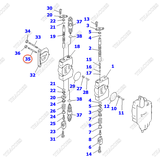 (2sv) Bulong 2 đầu ren KB21021-30104