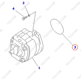 Vòng đệm oring 07000-02080; 07000-12080