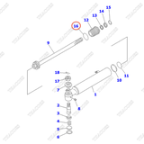 Vòng đệm oring NP05121-04500 (K20)