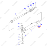 Phớt piston NP23121-05603; JP23121-05603 (K20)