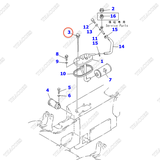 Que thăm dầu thủy lực 3EB-66-33531; 3EB-66-33530