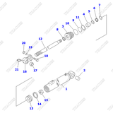 Cụm xi lanh nghiêng 37B-1JA-3010 (SN 500001-522209)