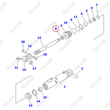 Phớt bụi 46G-407-2650 (K19A) (SN: 522510-UP)