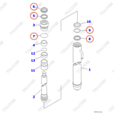 Bộ gioăng phớt KB3055A-00058 (2T2L) (5,5m-6m)