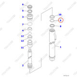 Căn đệm KB30461-55039 (cột 2T2L cao 5,5m-6m)