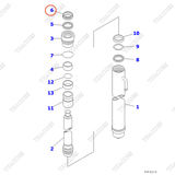 Phớt bụi 34B-63-17830 (cột 2T2L cao 5,5m-6m)