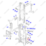 Bạc đệm chân cột 3EB-71-31290