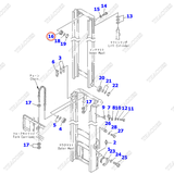 Vòng bi lăn xích 34B-72-11150 (2T2L)