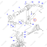 Ống nạp gió 3EB-02-31741; 3EB-02-31740