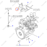 Rơ le phụ, bugi sấy YM11965-077910; YM11965-077911; 3EB-02-31150