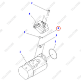Vòng đệm oring 07000-11006; 890-00-1676; 07000-01006