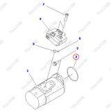 Vòng đệm oring 07000-02080; 07000-12080