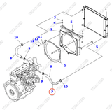 Ống nước dưới 3EB-04-52120