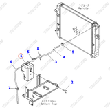 Bình nước phụ 3EB-04-43410; 3EB-04-51310