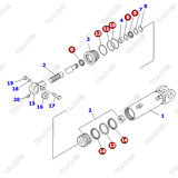 Bộ gioăng phớt 3EB-64-54280 (K21)