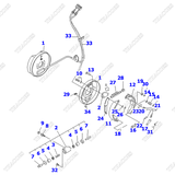 Cụm phanh trái 37B-1BR-5110