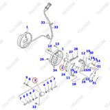 Xi lanh phanh bánh 3EB-30-22310