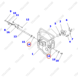 Bạc lót 3EB-10-31291; 3EB-10-31290, trục ngắt côn (MT)
