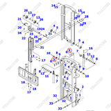 Căn đệm bạc trượt khung nâng 3EB-71-00090