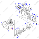 Biến mô hộp số 30B-13-11110, DC6C51500000, DC6C49500000