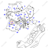 Cuộn dây điện chính 3EB-55-62411 (MT, Có cảm biến góc lái)