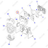 Mặt kính đồng hồ YZ769314-390