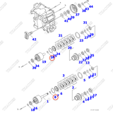 Xéc măng piston ly hợp 3EB-15-51280 (1 cái)