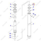 Căn đệm 30B-63-11330 (K23) (cao 4-5m, khung 2T2L)
