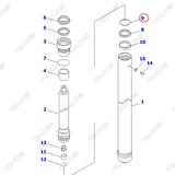 Căn đệm 30B-63-11710 (K22) (cao 3-3.7m, khung 2T2L)