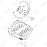 Ghế lái 3EB-50-51215; 3EB-50-51210 (có an toàn)