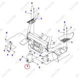 Ốp nhựa cột trái 3EB-50-51932