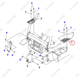 Đỡ chân bên trái 3EB-50-51911