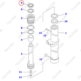 Phớt bụi 30B-63-11310 (K29) (3T2L)