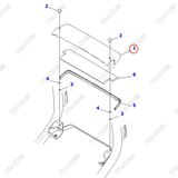 Nắp đậy két làm mát 3EB-50-47411XC