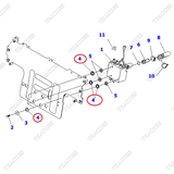 (2sv) Cao su giảm rung 3EB-61-42120
